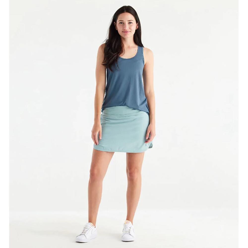 Free Fly Bamboo Lined Breeze Skort Women's in Sea Glass